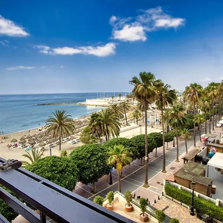 Stunning On The Beachfront With Sea Views In Center. Marbella